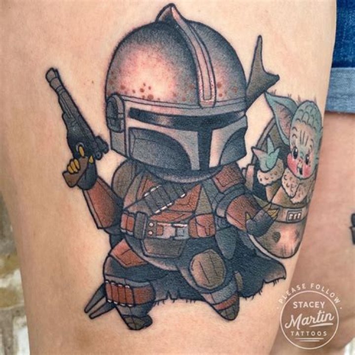 101 Amazing Mandalorian Tattoo Designs You Need To See! Outsons Men