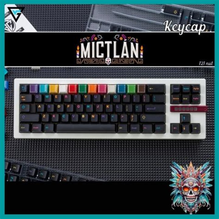 121 Keys/set Aifei Olivia Blackish Green Black Gold Keycaps ABS Double