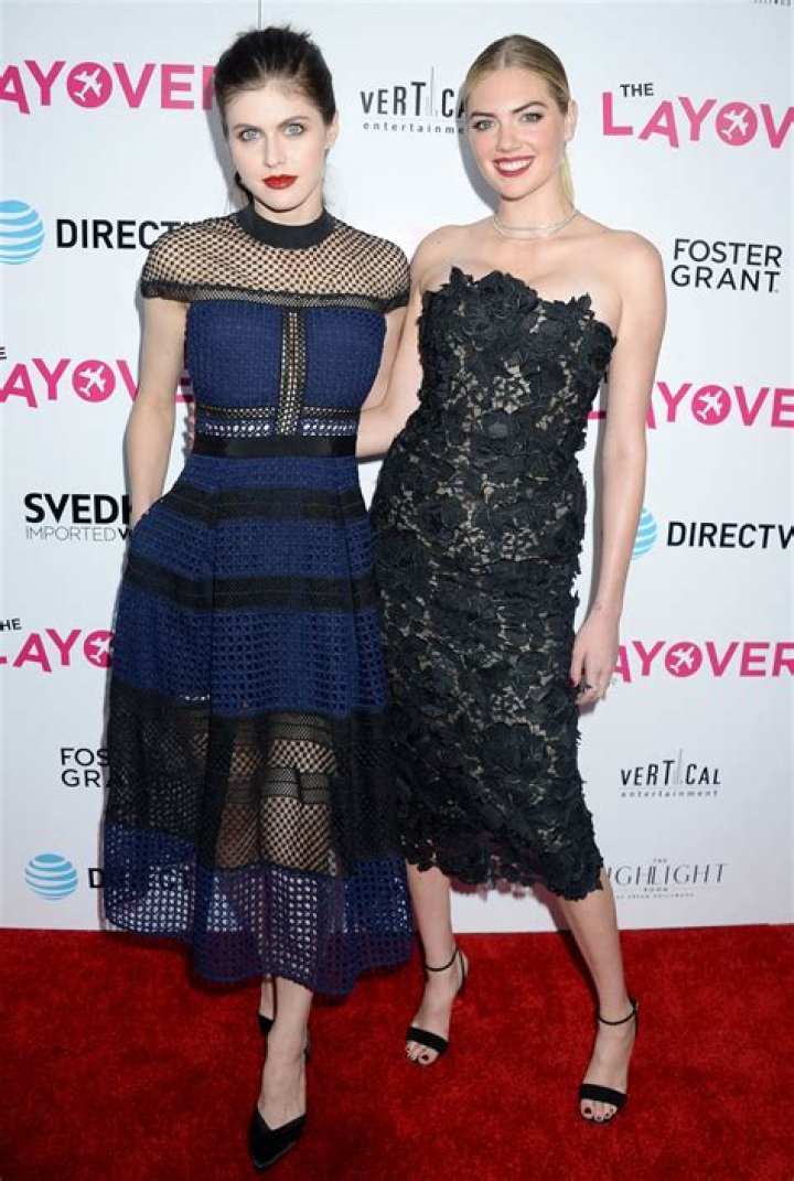 Alexandra Daddario on Red Carpet “The Layover” Premiere in Los