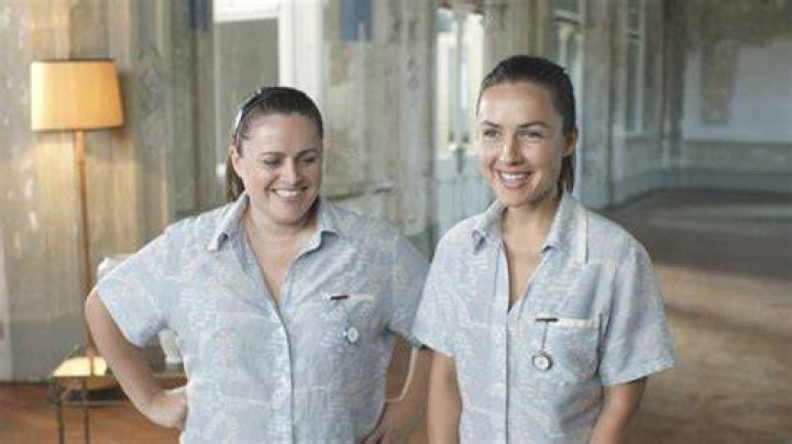 Alicia Gardiner and Jane Harber as the nurses Kim and Zara Nurses