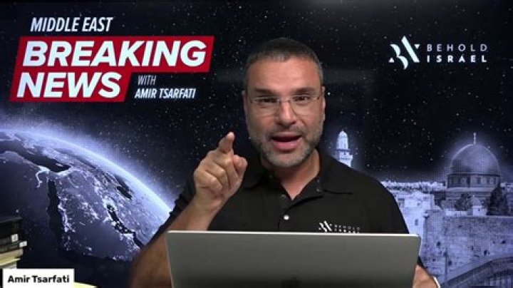 Amir Tsarfati BREAKING NEWS YouTube