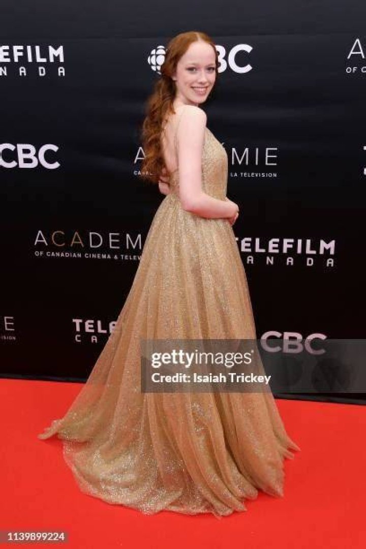 amybeth mcnulty attends the 2019 canadian screen awards broadcast gala