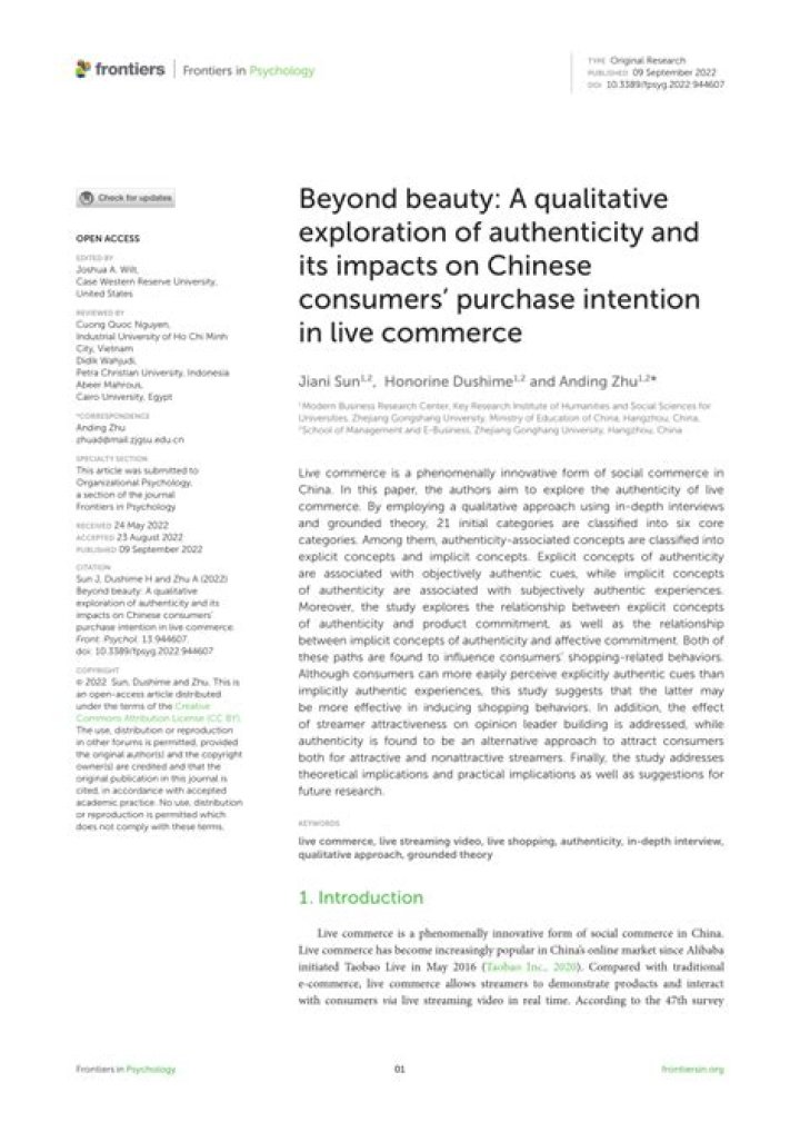 An Exploration Of Authenticity And Impact