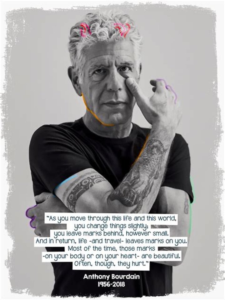 Anthony Bourdain Canvas Prints Redbubble