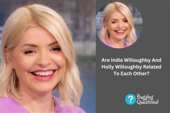 Are India Willoughby And Holly Willoughby Related To Each Other? Family