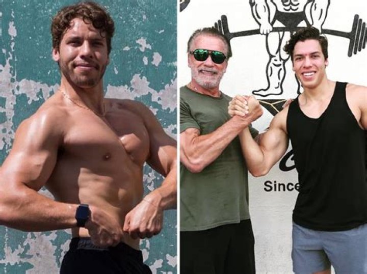 Arnold Schwarzenegger&rsquo;s lookalike love child son graduates