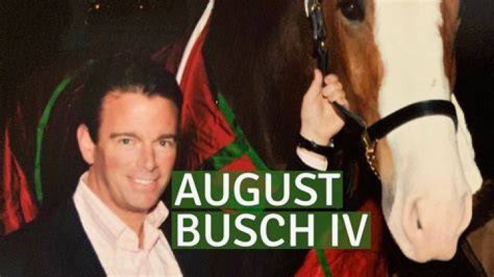 August Busch IV arrives at court in St. Louis for Katz v AB trial today