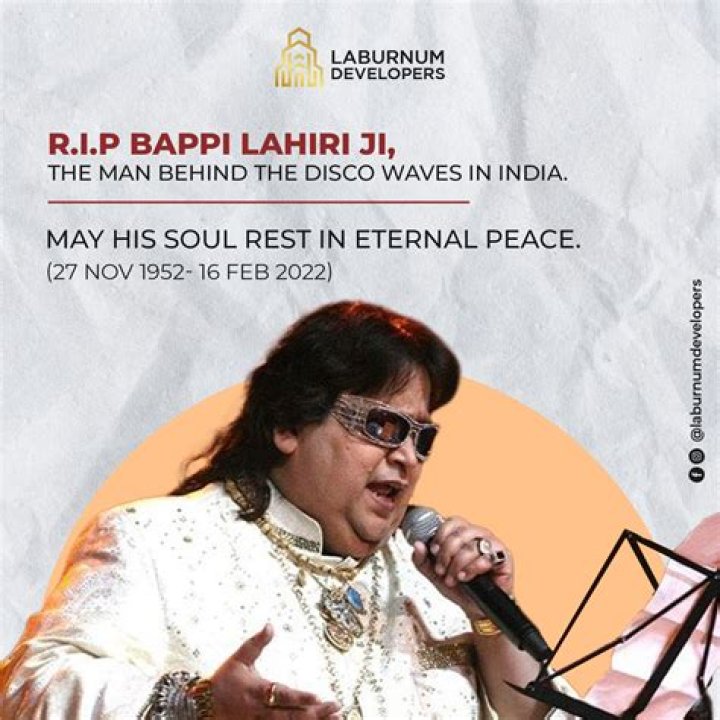 Bappi Lahiri On His Corona Song, And His Personal Playlist