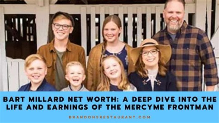 Bart Millard Net Worth The MercyMe Singer's FaithFilled Finances