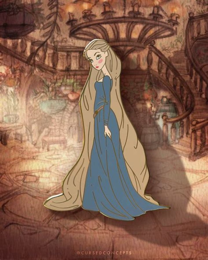 Belle Concept Art by Jin Kim Belle Ryuu to Sobakasu no Hime Photo