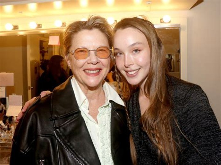 Bening with her Daughter Ella,