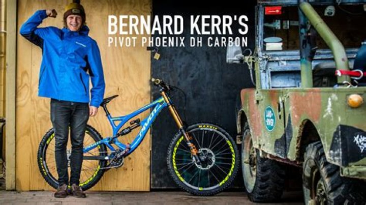 Bernard Kerr with his Pivot Phoenix PIT BITS Port Angeles ProGRT