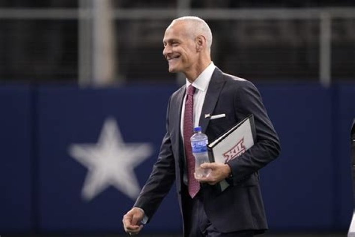 Big 12 commissioner Brett Yormark's conversations may provide good