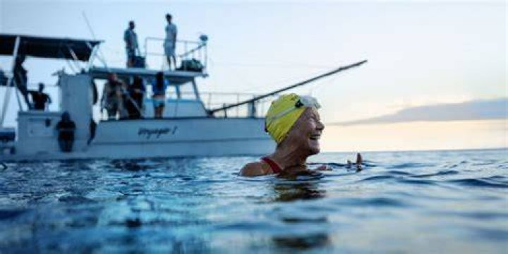 Bild zu Rekordschwimmerin Diana Nyad „Es ist vorbei“ Bild 1 von 1 FAZ