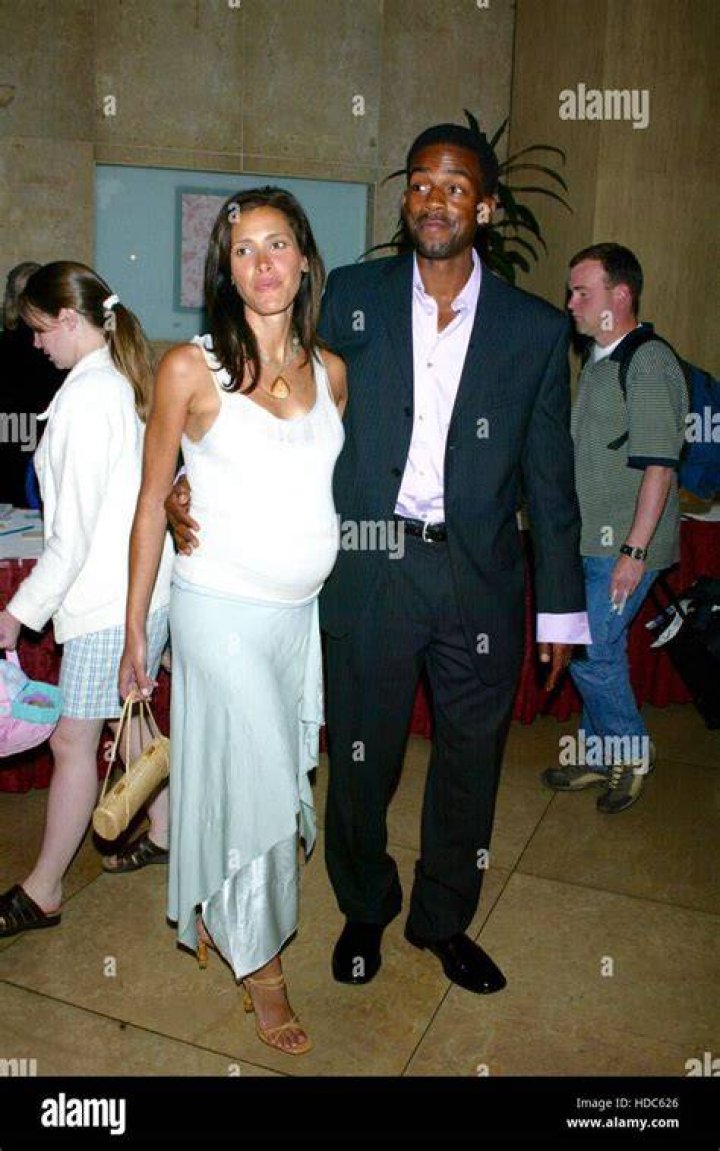 Bill Bellamy , wife Kristen, and daughter Kidstock Music And Art