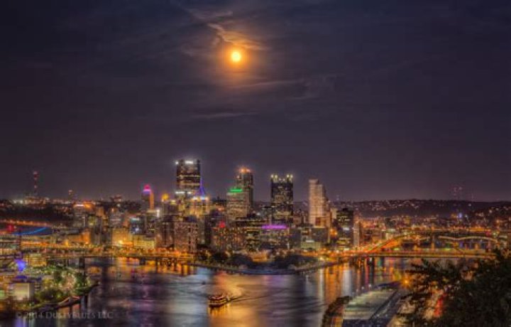 Blue Moon Pittsburgh Hocking Hills Photography DustyBlues Gallery