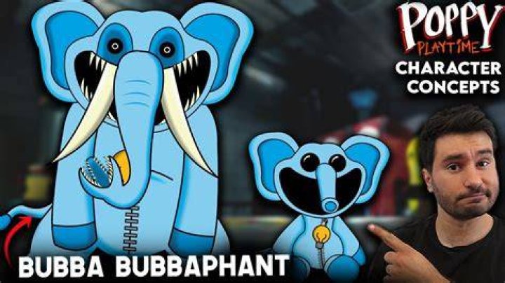 Bubba Character Short Film, Character, Lettering
