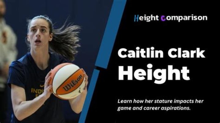 Caitlin Clark Height How tall is Caitlin Clark?