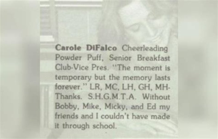 Carole Radziwill High School Yearbook Photos Exposed And Her Shocking