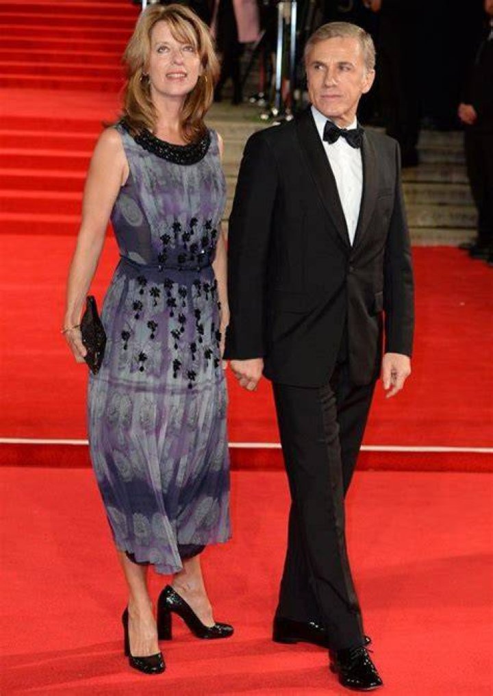 Christoph Waltz Y Judith Holste Fotograf&iacute;a editorial Imagen de