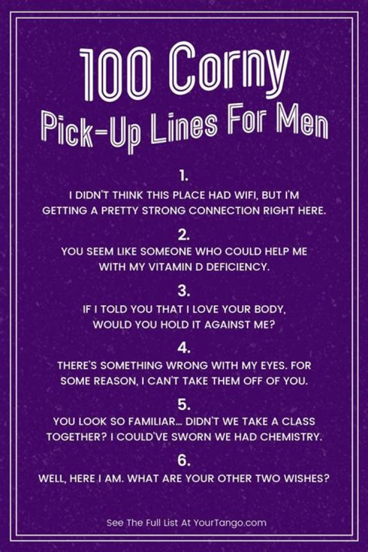 Corny Pickup Line 20 QuoteReel