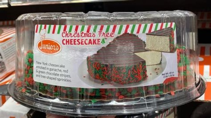 Costco Is Selling Festive Junior's Christmas Tree Cheesecakes