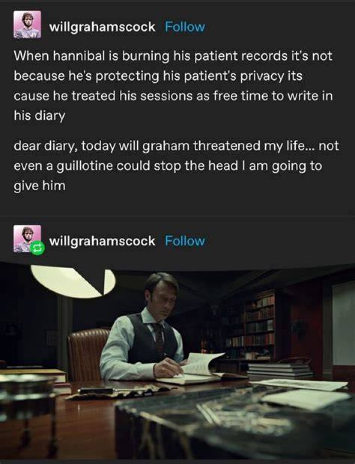 courtney n. (crvptozoology) Twitter Hannibal, Hannigram, Hannibal