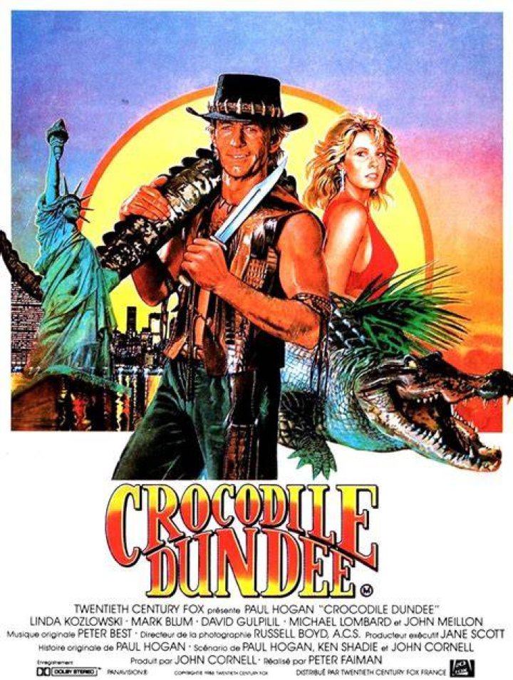 Crocodile Dundee (1986) Posters — The Movie Database (TMDB)