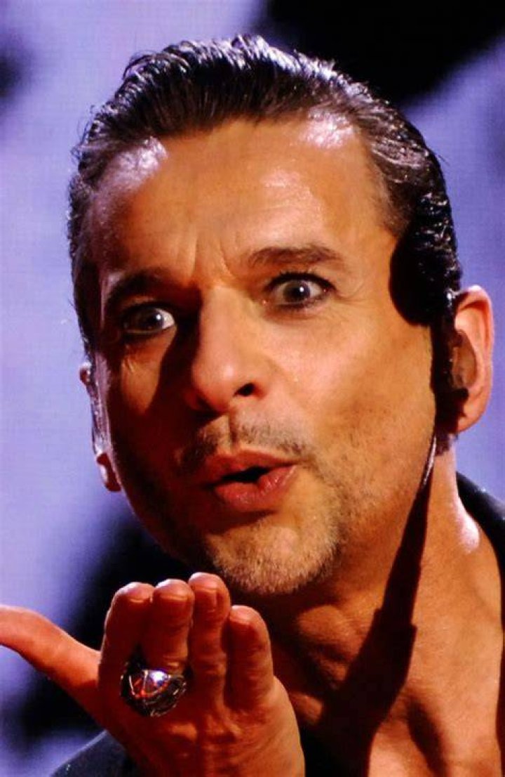 Dave Gahan, cropped from larger photo and color corrected by