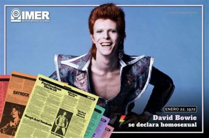 David Bowie se declara homosexual Micrositios tem&aacute;ticos
