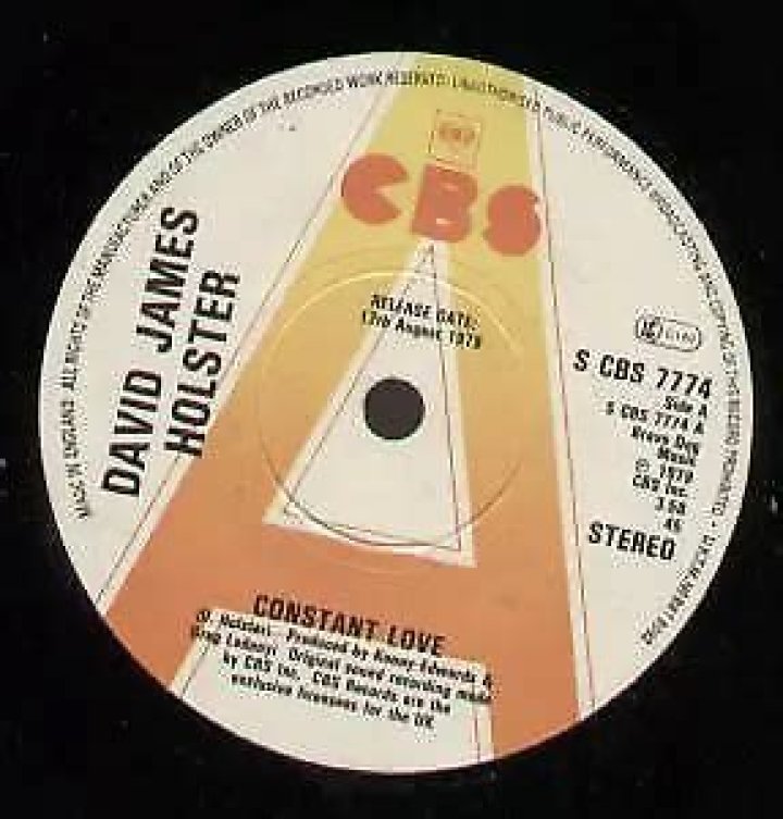 David James Holster Constant Love (1979, Terre Haute Pressing, Vinyl