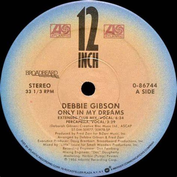 Debbie Gibson Only In My Dreams lyrics from Number One magazine