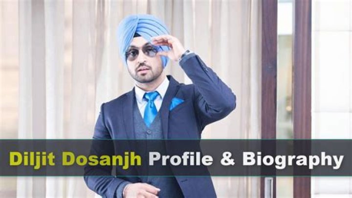 Diljit Dosanjh Biography Age, Height, Family and Net Worth