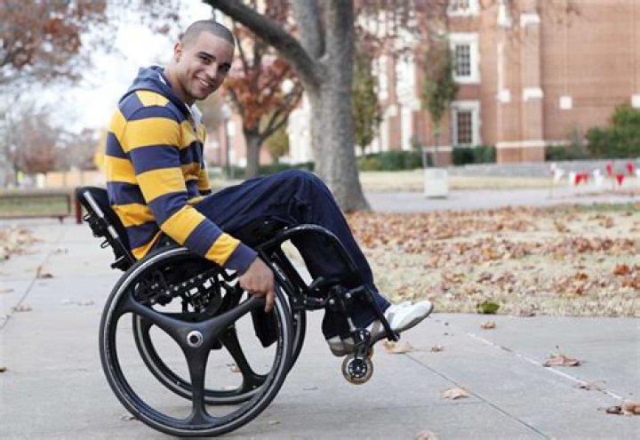 Disabled Man in a Wheelchair Dreaming of Running Stock Photo Image of
