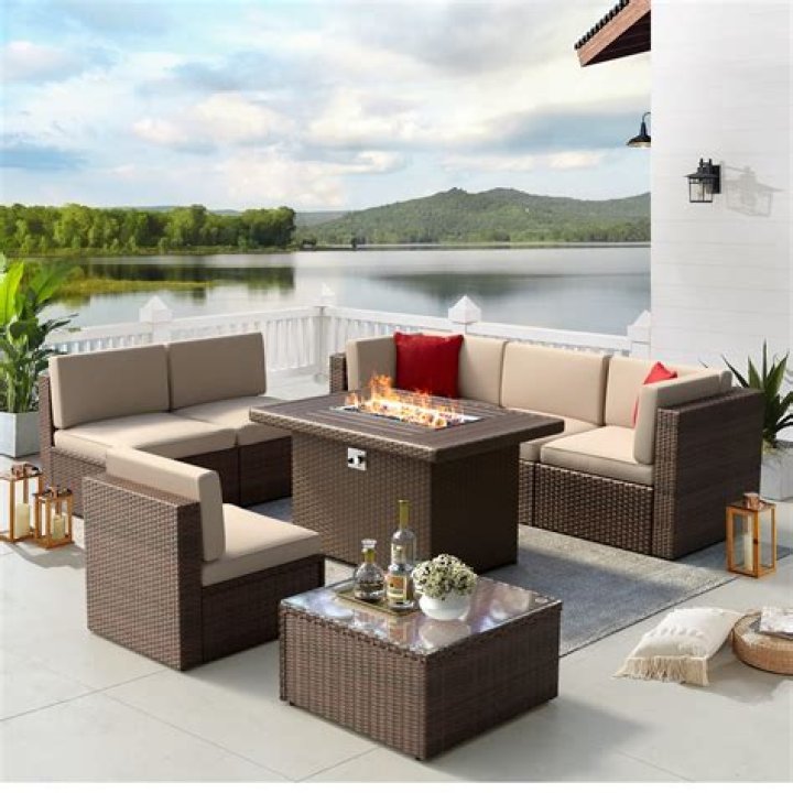 Discover The Enchanting World Of Wayfair Patio Furniture With Fire Pits