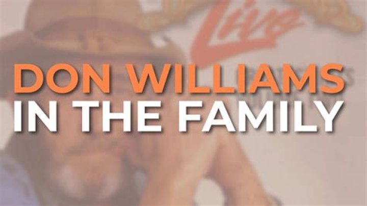 Don Williams In The Family YouTube