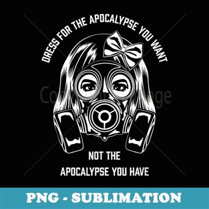Dress for the Apocalypse you want not the apocalypse we have