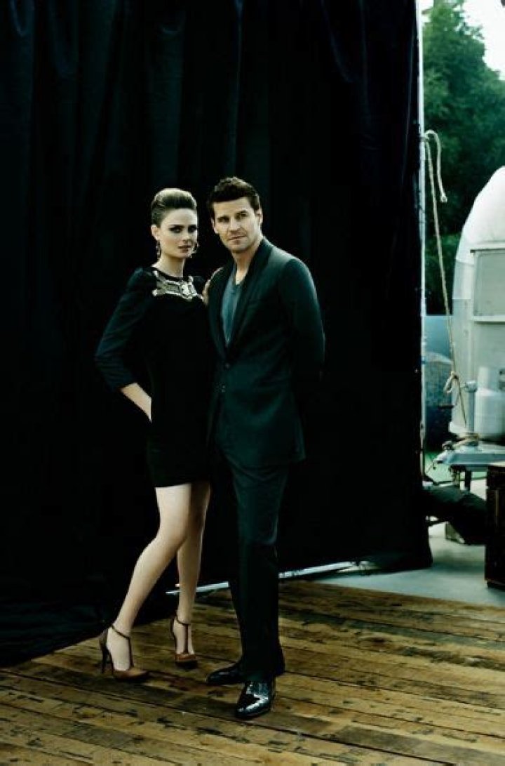 Emily Deschanel & David Boreanaz Celebrate Bones' 200th Episode! Photo