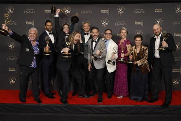 Emmys 2010 Michael Emerson and Carrie Preston Lost Photo (15147210