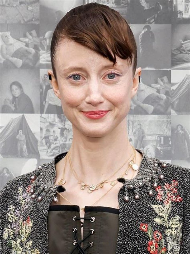 English actress Andrea Riseborough (W.E.) with longtime boyfriend and