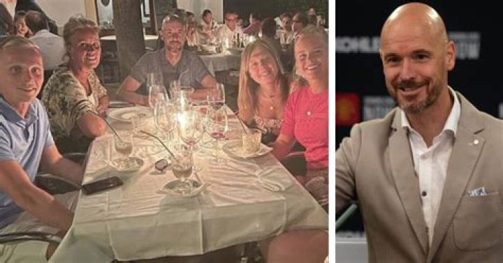 Erik Ten Hag Pictured Enjoying His Vacation With Family In E360hubs