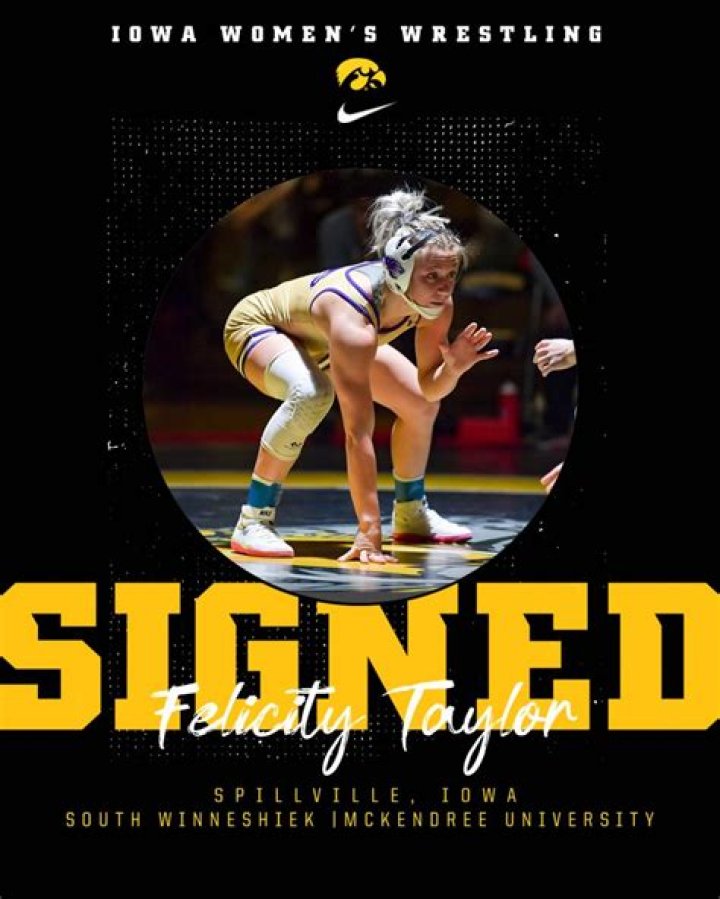Felicity Taylor will transfer to Iowa Hawkeye women's wrestling team