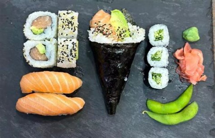 FileAssortment of sushi, May 2010.jpg Wikimedia Commons