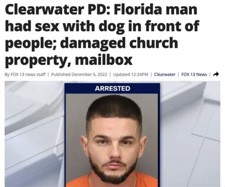 Florida Man October 23rd, Unveiled
