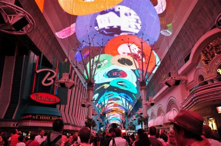 Fremont Street light show Downtown Las Vegas, September 22&hellip; Flickr