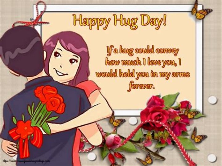 Greetings Cards for Hug Day January 21 National Hugging Day