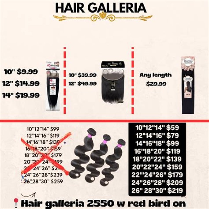 HAIR GALLERIA 2550 W Red Bird Ln, Dallas, Texas Cosmetics & Beauty