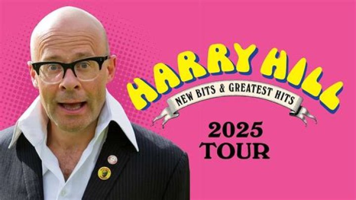 Harry Hill on stage at Hay Festival on the 23rd of May 2019. Matthew