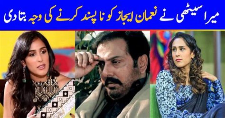 Here is Why Mira Sethi Doesn't Like Nauman Ijaz Reviewit.pk