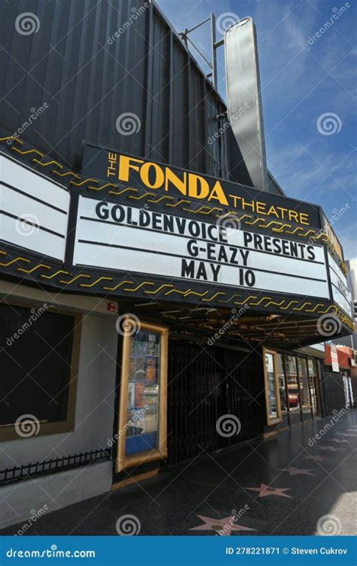 Hollywood Venue Rental The Fonda Theatre
